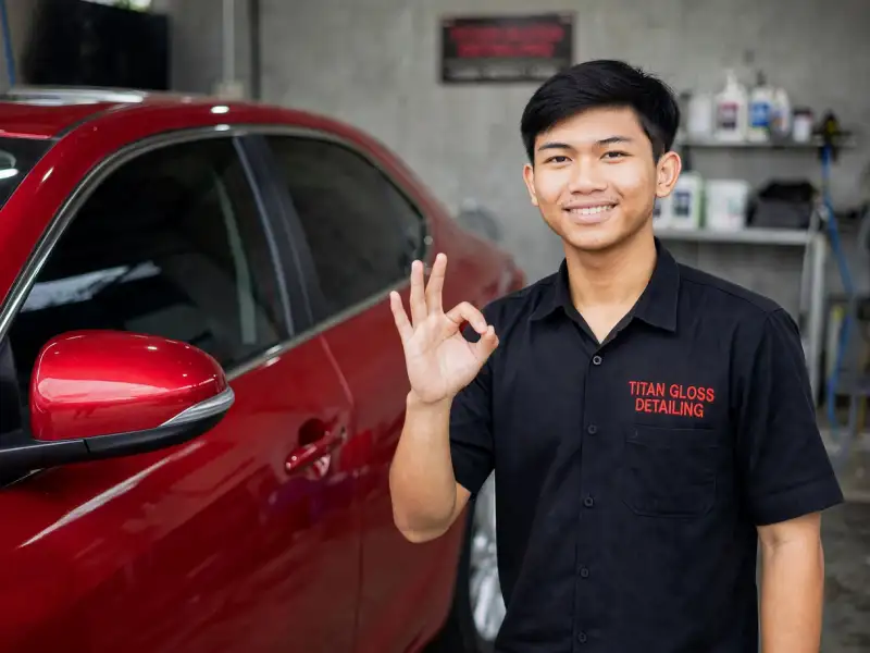 Layanan full salon titan gloss jogja
